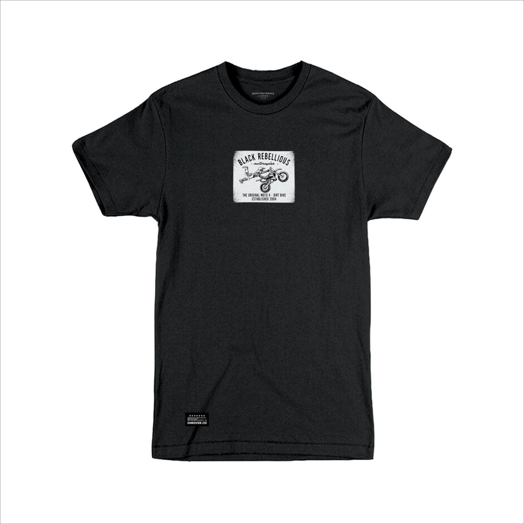 Himover Company Tshirt Hitam Pria Keren HIGHFLY DB Series Combad 24s Premium SuperSoft Tebal Nyaman