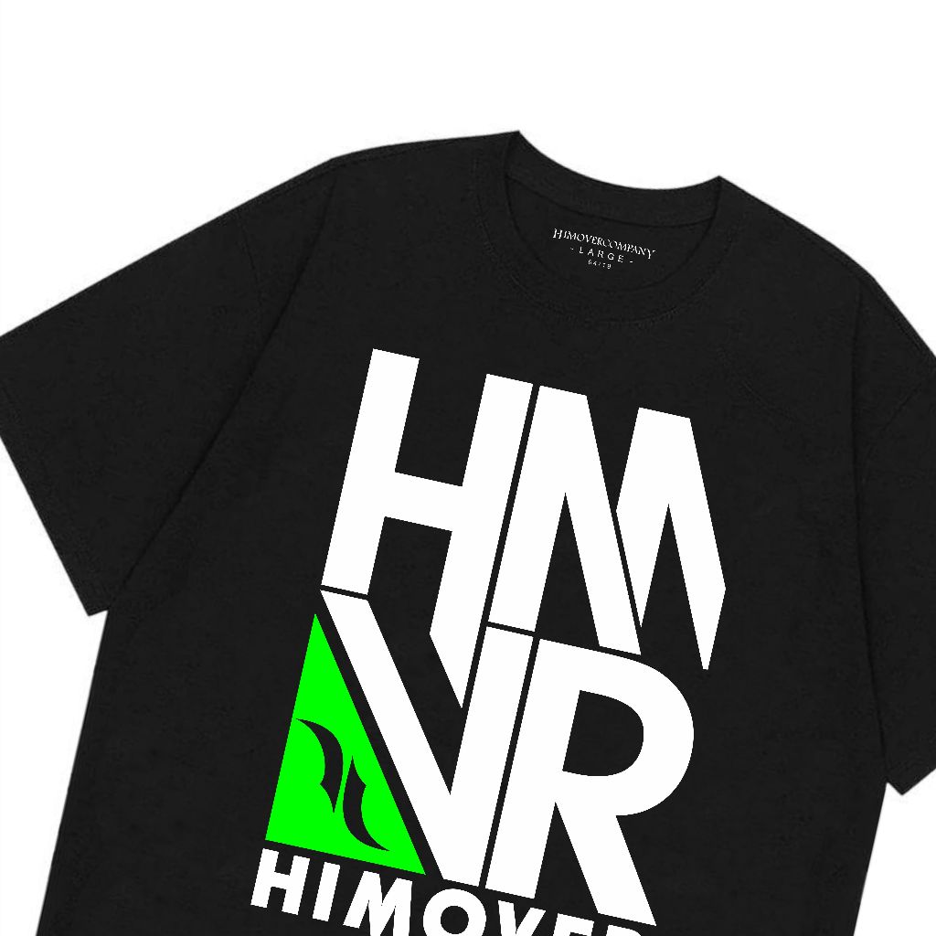 Himover T-Shirt Kaos Pria Classic Font #06 Combat 24s Supersoft