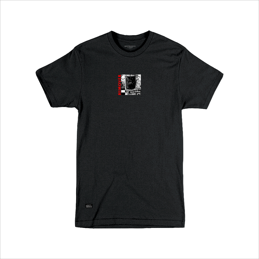 Himover.Co Tshirt Reguler Fit DURING THE THREE  Hitam Cotton Combat Soft 24s