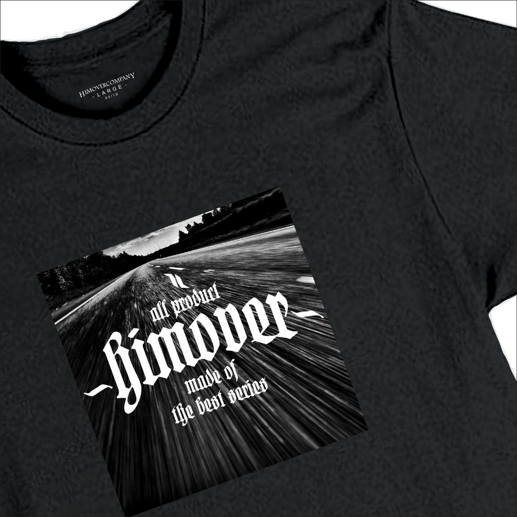 HIMOVER Tshirt ALLMADE FINEST Kaos Pria HITAM