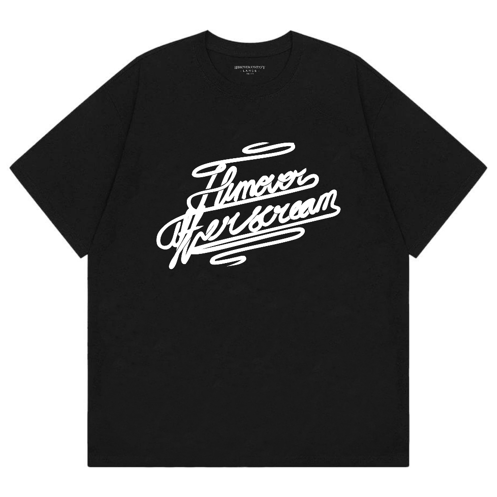 Kaos distro Hitam HIMOVER COMPANY  Lengan Pendek Pria Fly AFTERROPES