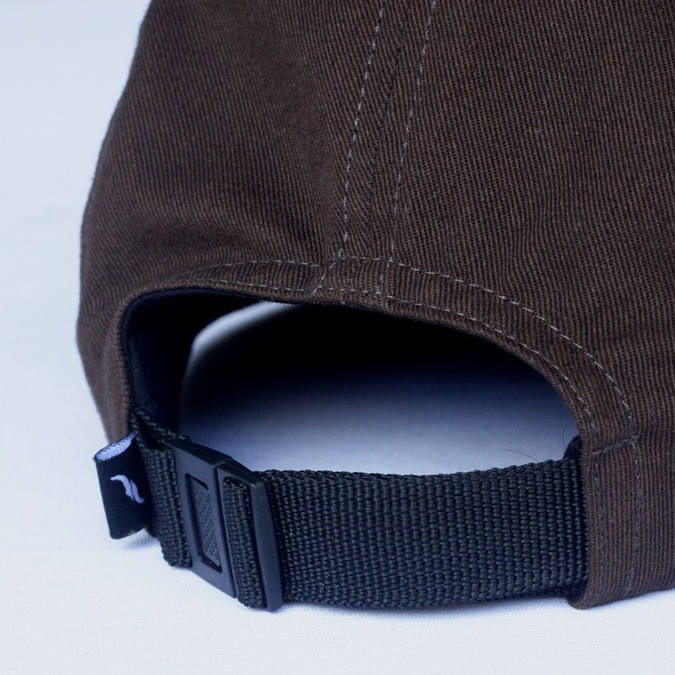 5Panel Cap DARK COFFE BROWN