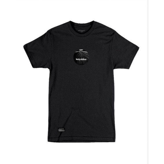 Himover Kaos Distro Original Lengan Pendek Hitam Road Circle Katun 24s Supersoft Halus Tebal nyaman