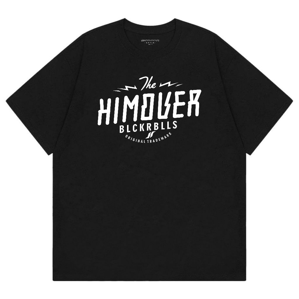 Himover Tshirt Reguler Fit StormFast Lengan Pendek Premium Hitam Combat SuperSoft 24s Gramasi 185