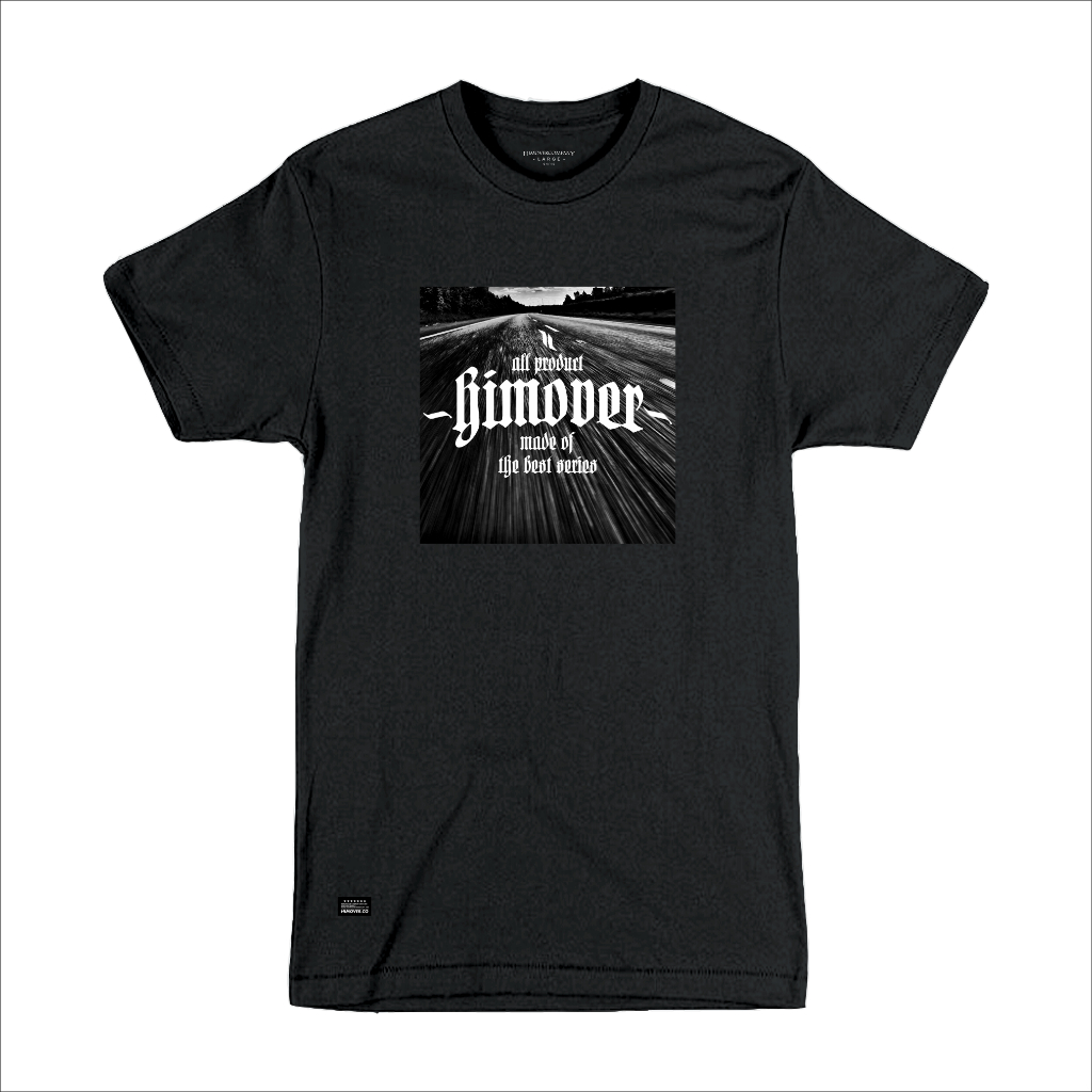 HIMOVER Tshirt ALLMADE FINEST Kaos Pria HITAM